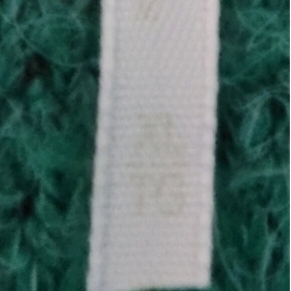 Free People Mili Oversized High Neck Green Sweater size XL - Picture 8 of 9